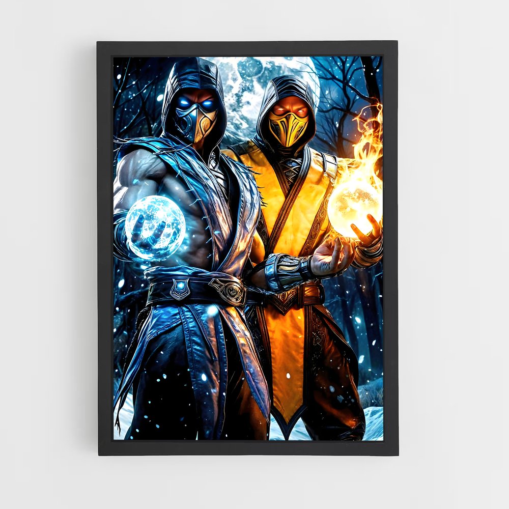 Poster Mortal Kombat: Fight or Die (vue 2)